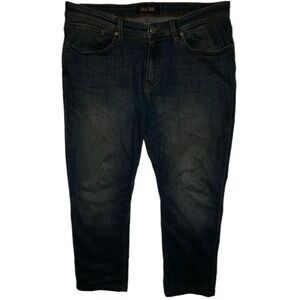 DUER Jeans Mens XL 38x28 Flexible Relaxed Taper Stretch Denim Comfort Dark Wash